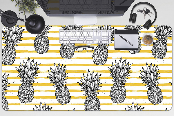 Sous main de bureau Ananas
