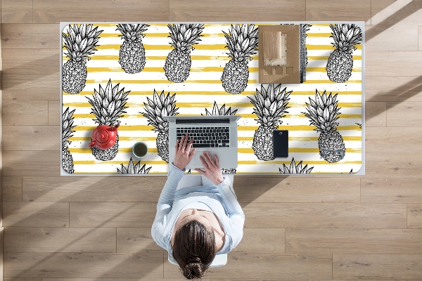 Sous main de bureau Ananas