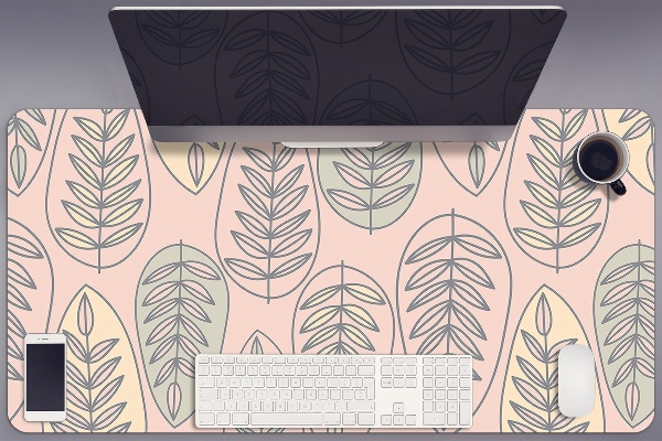Tapis de bureau Feuilles colorées