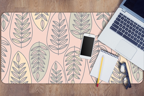 Tapis de bureau Feuilles colorées