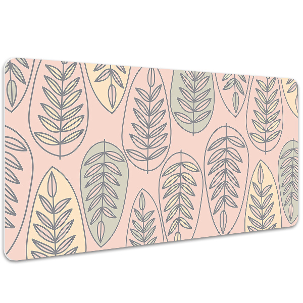 Tapis de bureau Feuilles colorées