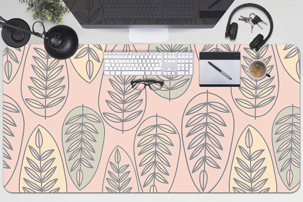 Tapis de bureau Feuilles colorées