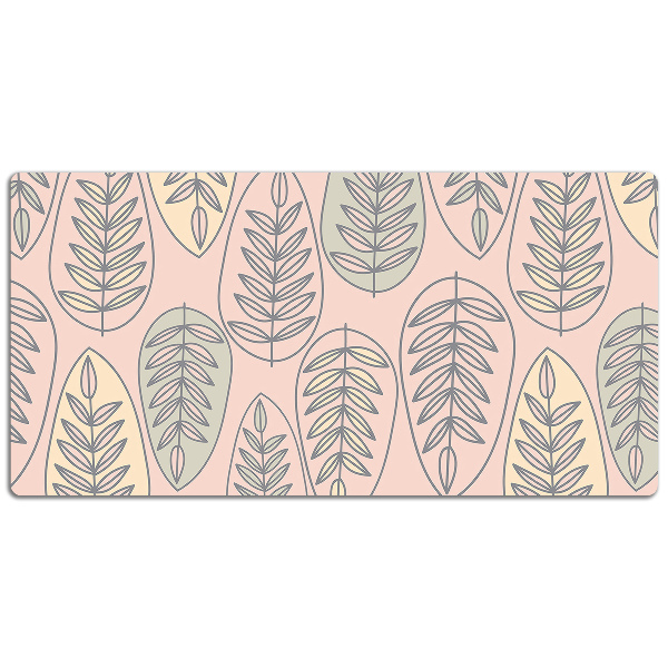 Tapis de bureau Feuilles colorées