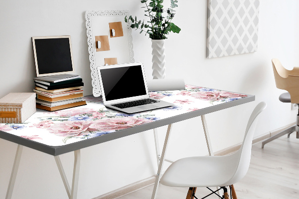 Sous-main bureau Bouquet délicat
