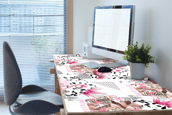 Sous main de bureau Flamants
