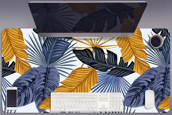 Sous-main bureau Feuilles de palmier