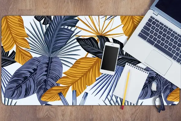 Sous-main bureau Feuilles de palmier