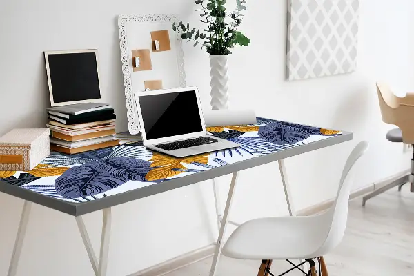 Sous-main bureau Feuilles de palmier