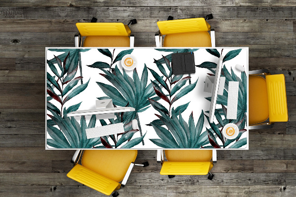 Sous-main bureau Illustration tropicale
