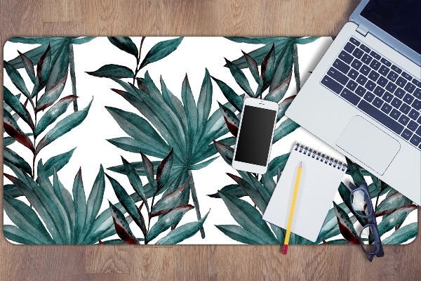 Sous-main bureau Illustration tropicale