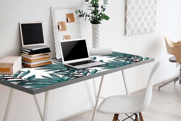 Sous-main bureau Illustration tropicale