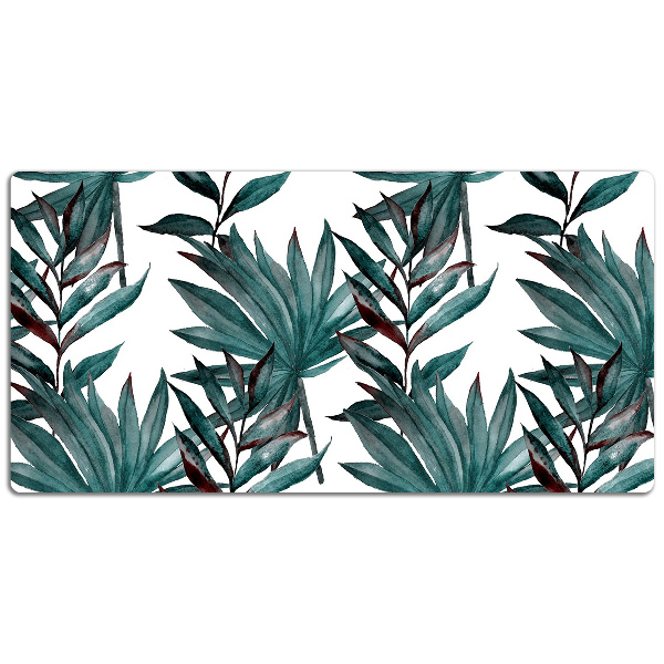 Sous-main bureau Illustration tropicale