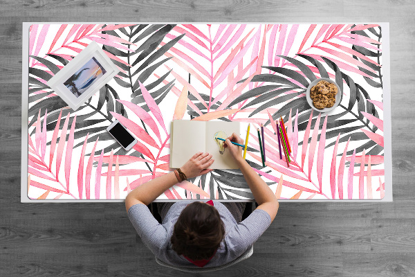 Sous-main bureau Feuilles de palmier