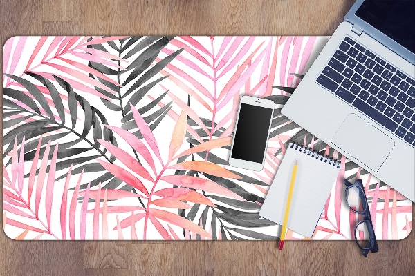 Sous-main bureau Feuilles de palmier