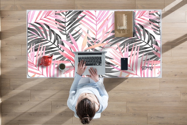 Sous-main bureau Feuilles de palmier