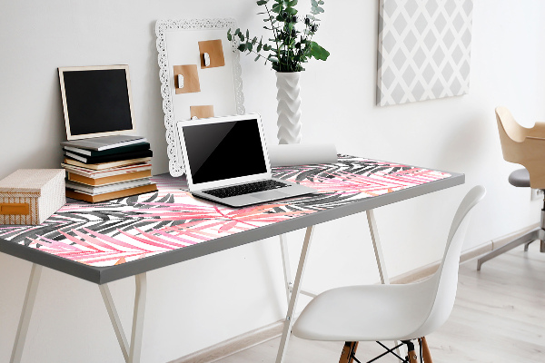 Sous-main bureau Feuilles de palmier