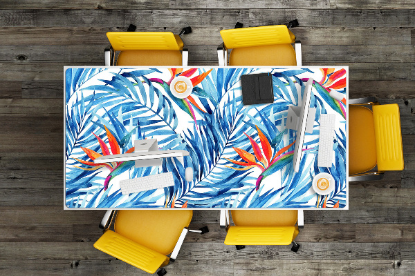 Tapis de bureau Paradis bleu