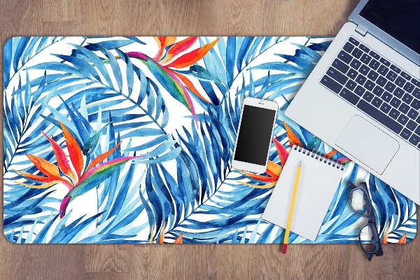 Tapis de bureau Paradis bleu