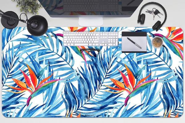 Tapis de bureau Paradis bleu