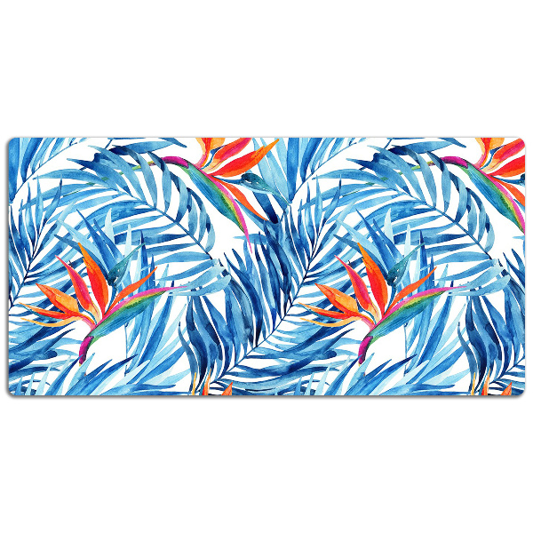 Tapis de bureau Paradis bleu