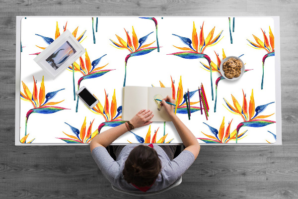 Tapis de bureau Fleurs colorées