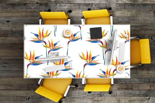 Tapis de bureau Fleurs colorées