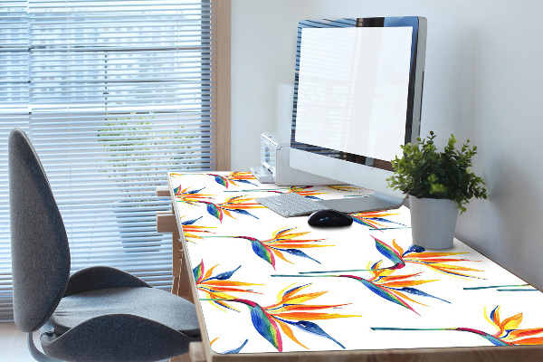 Tapis de bureau Fleurs colorées