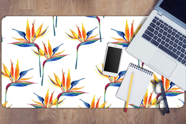 Tapis de bureau Fleurs colorées