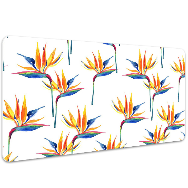 Tapis de bureau Fleurs colorées