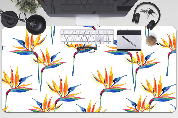 Tapis de bureau Fleurs colorées