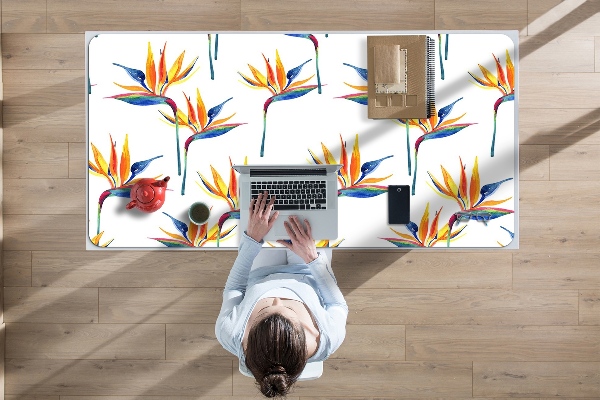 Tapis de bureau Fleurs colorées