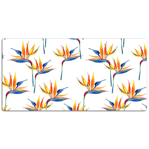 Tapis de bureau Fleurs colorées