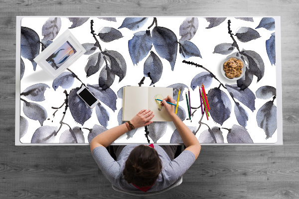 Sous main de bureau Branches grises