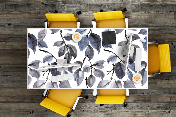 Sous main de bureau Branches grises