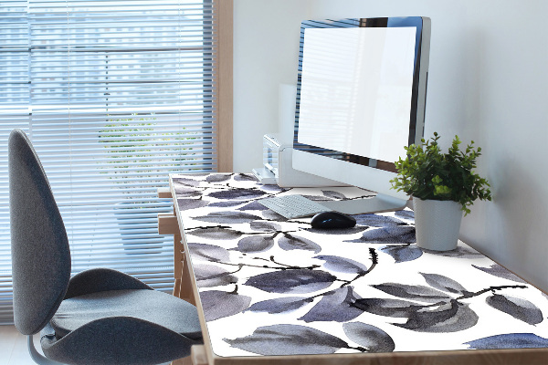 Sous main de bureau Branches grises