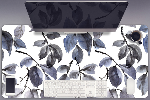 Sous main de bureau Branches grises