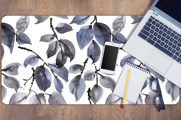 Sous main de bureau Branches grises