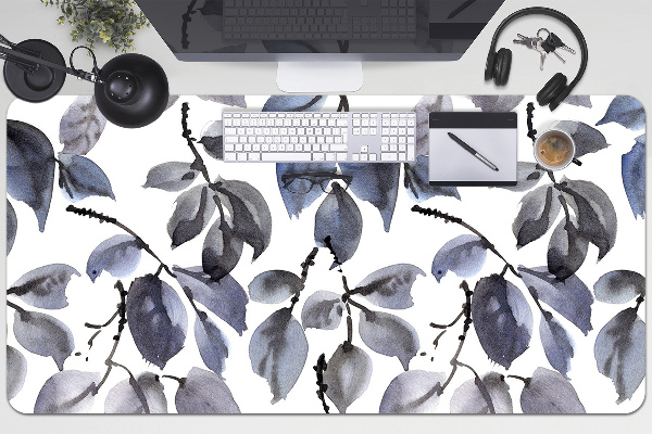 Sous main de bureau Branches grises