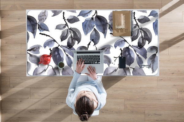 Sous main de bureau Branches grises
