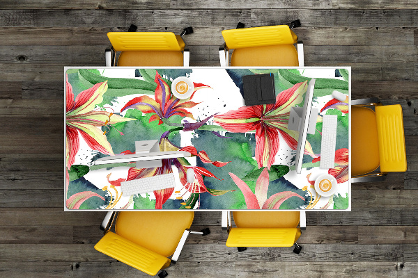 Tapis de bureau Fleur