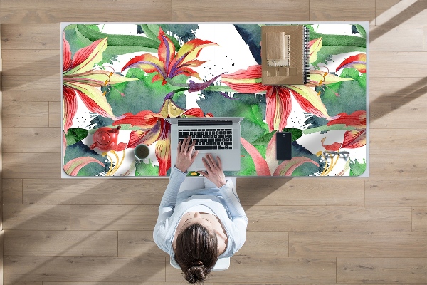 Tapis de bureau Fleur