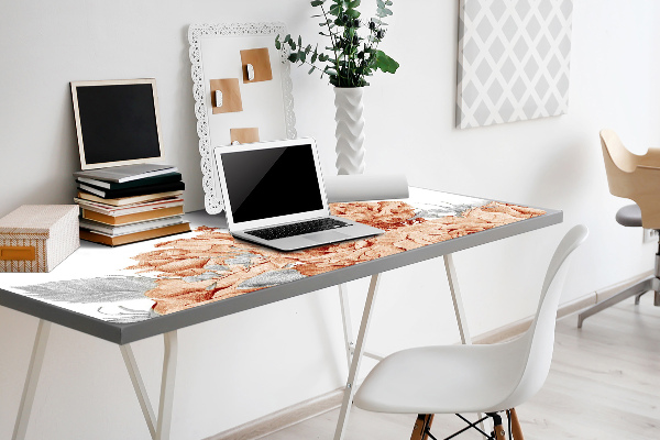 Sous main de bureau Roses épanouies