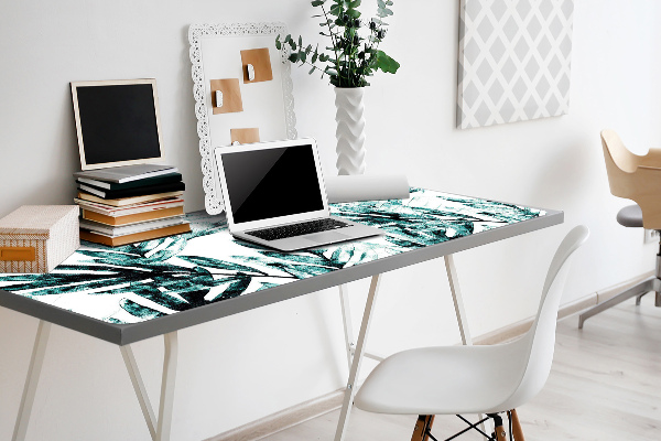Sous-main bureau Paume tropicale