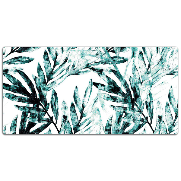 Sous-main bureau Paume tropicale
