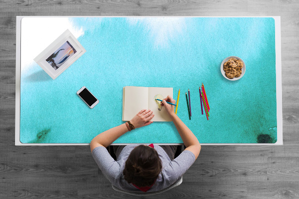 Sous-main bureau Plaques sur toile