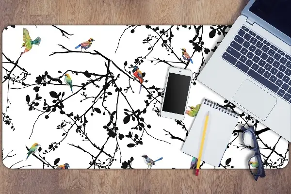 Tapis de bureau Oiseaux et branches