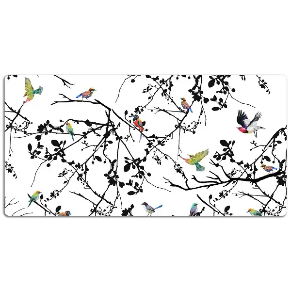Tapis de bureau Oiseaux et branches