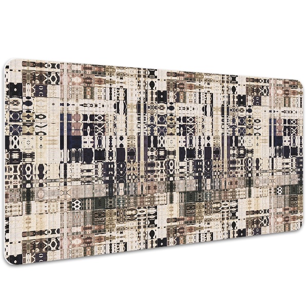 Sous-main bureau Tuiles de style boho