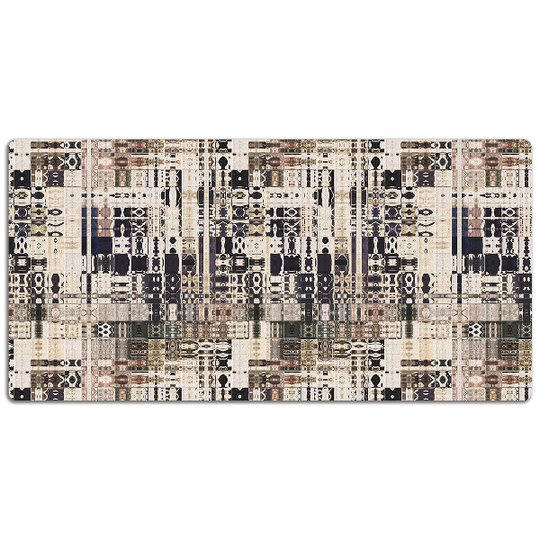 Sous-main bureau Tuiles de style boho