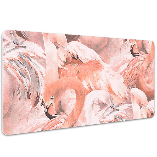Sous main de bureau Flamants